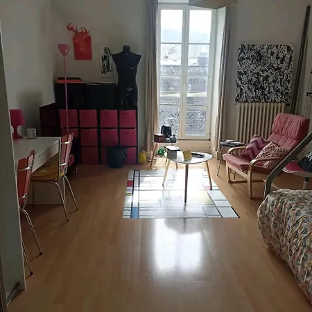 Grande Chambre Chez L'Habitant Dans Hypercentre Pieton Quimper Extérieur photo